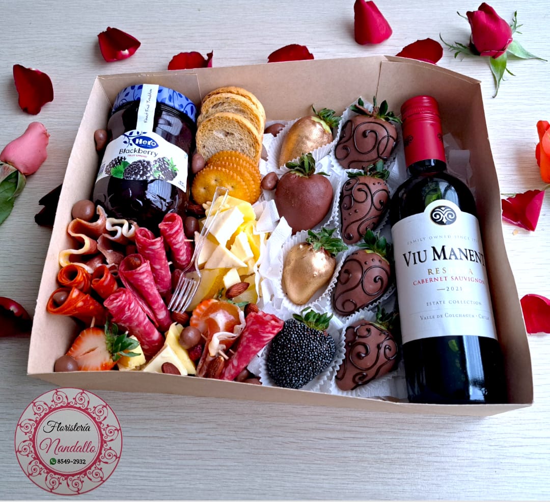 Tablas De Quesos Y Jamón Floristería Nandallo Costa Rica